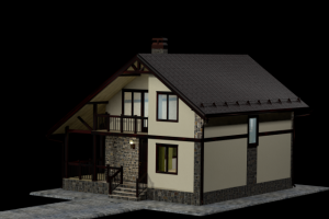 каркасный дом "Йонкерс" от компании "Дачный Сезон