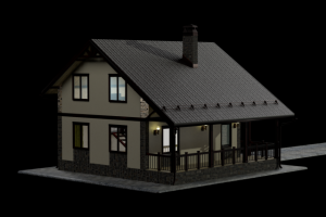 каркасный дом "Йонкерс" от компании "Дачный Сезон