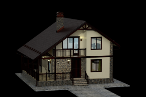 каркасный дом "Йонкерс" от компании "Дачный Сезон