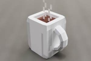 Low-Poly Кружка