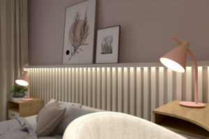 Спальня ЖК "Юнтолово"