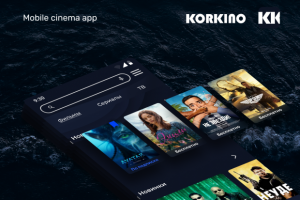 Приложение онлайн кинотеатр Design concept 2022
