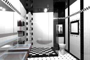 Квартира для американца-ванная