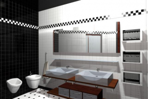 Квартира для американца-ванная