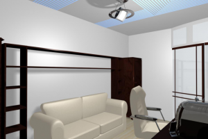 Квартира для американца-кабинет