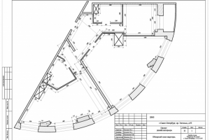 01. Квартира для Руслана - обмерный план