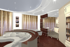 09. Квартира для Руслана - гостиная