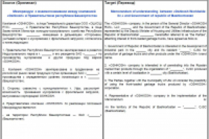 Меморандум о взаимопонимании