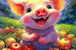 Иллюстрация к детской книге.