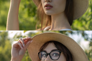 Девушка в шляпе