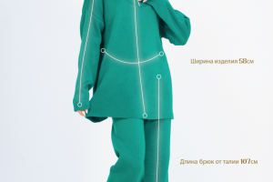 Инфографика для одежды на маркетплейсе