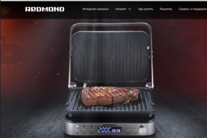 Тестирование сайта бренда бытовой техники Redmond