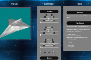 Программа SPA по изучению вращения объектов по трем осям.