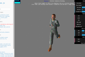 Адаптация и доработка модулей-примеров three.js