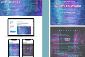 Создание стиля для научной конференции Whistleblowing