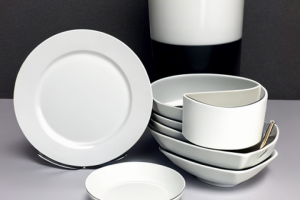 Посуда в стиле минимализма.