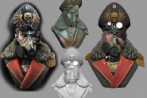 Бюст "Комиссар"