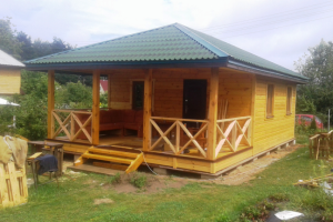 Каркасный дом 6х6