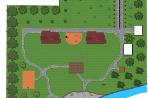 Эскиз-концепция участка