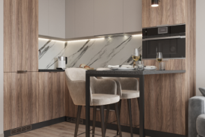 Дизайн-проект однокомнатной квартиры