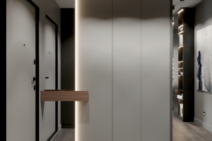 Дизайн-проект однокомнатной квартиры для молодого человека