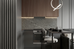 Дизайн-проект однокомнатной квартиры для молодого человека