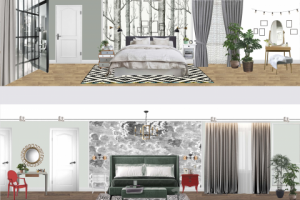 Спальня (коллаж)
