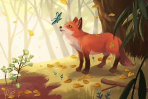 Осенний карнавал на лесной полянке: Сказка