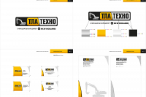 Логотип и комплект деловой документации кампании ТЛА-Техно