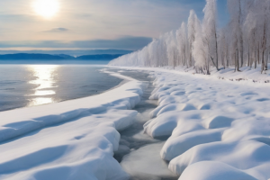 Байкал зимой