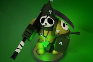 Модель фигурки Мортариона из вселенной вархаммер 40000