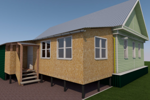 Скетч пристройки 1