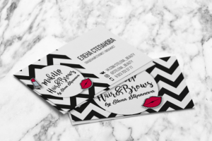 Визитки визажиста Лены Степановой