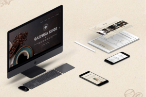 Лендинг для магазина кофе