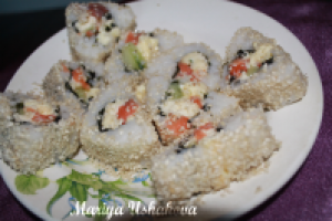 Кунжутный ролл