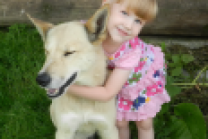 Девочка и пёс
