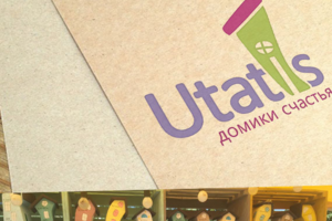 Логотип для Utatis -  домики счастья
