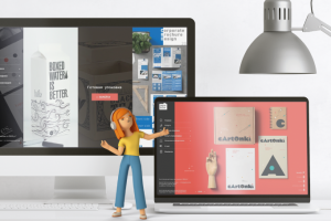 Корпоративный сайт с каталогом для "New Box"