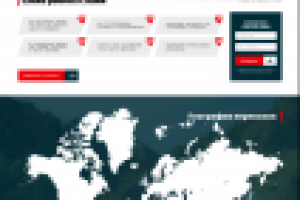 Дизайн Landing Page для транспортной компании