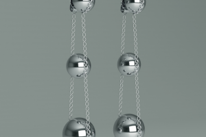 Трехъярусные серьги Tiffany HardWear