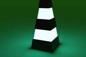 Светящаяся башня