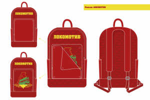 Рюкзак для детского спортклуба