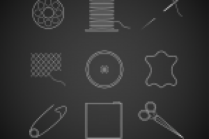 Иконки швейные