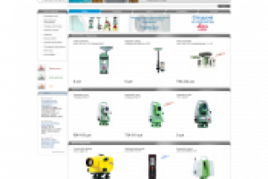 Торговая фирма по продаже геодезического оборудования