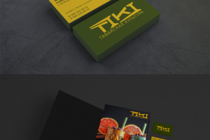 Айдентика для Бара "TIKI"