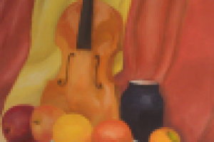 Натюрморт А2, гуашь