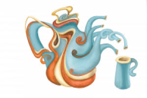 А3, акварель