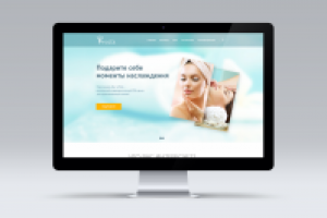 Дизайн landing page для спа салона