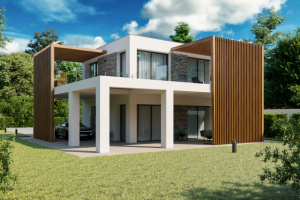 Визуализация модульного дома