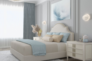 Спальня в стиле неоклассика